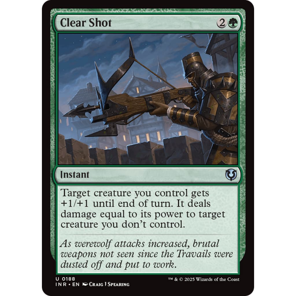 Clear Shot (INR-188) - Single