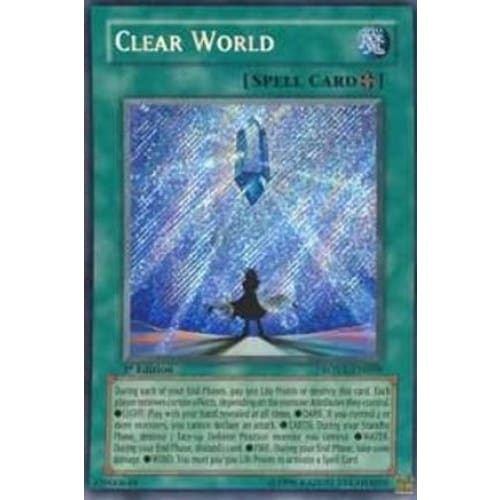Clear World (SOVR-EN099) Secret Rare Unlimited - Single