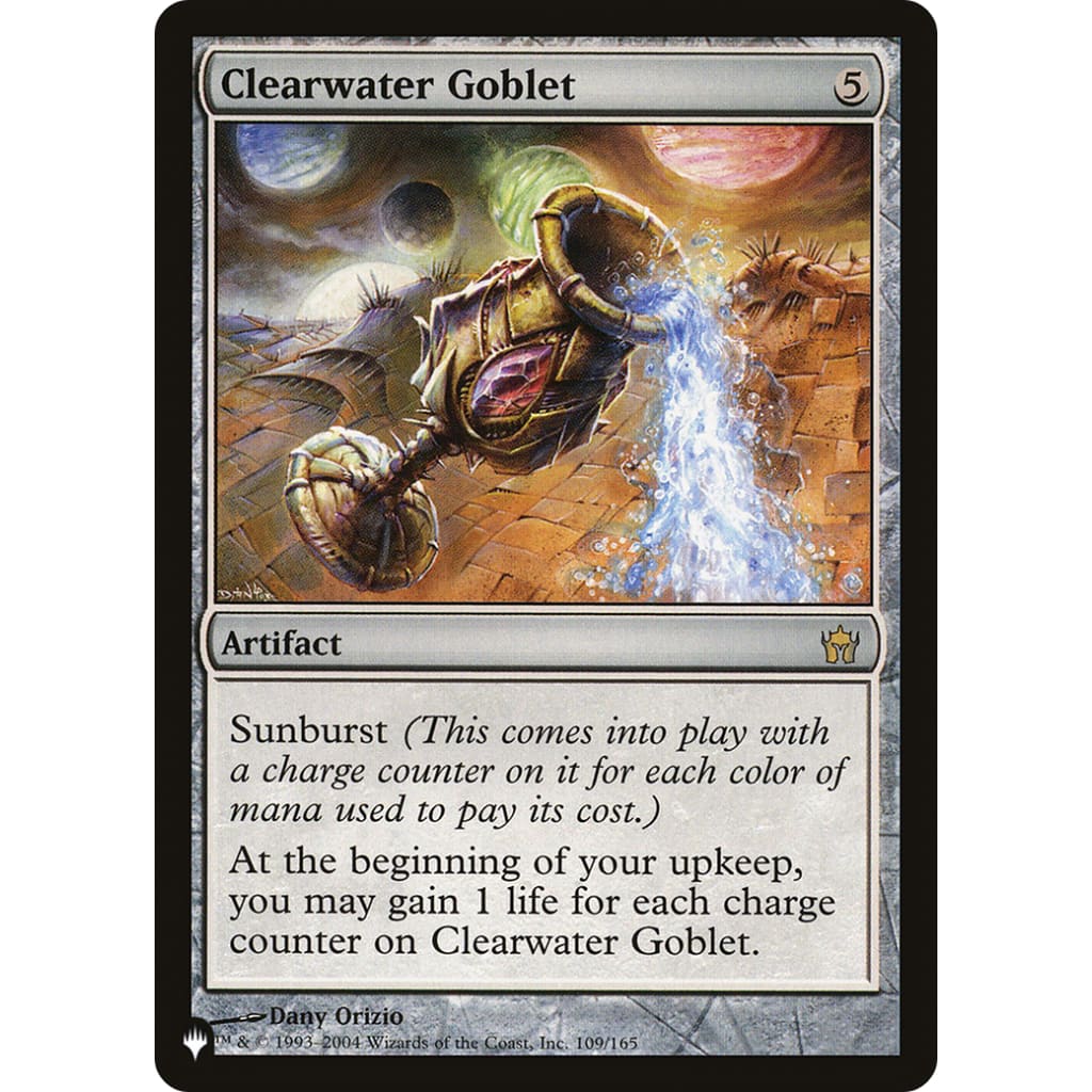 Clearwater Goblet (PLST-5DN-109) - Single