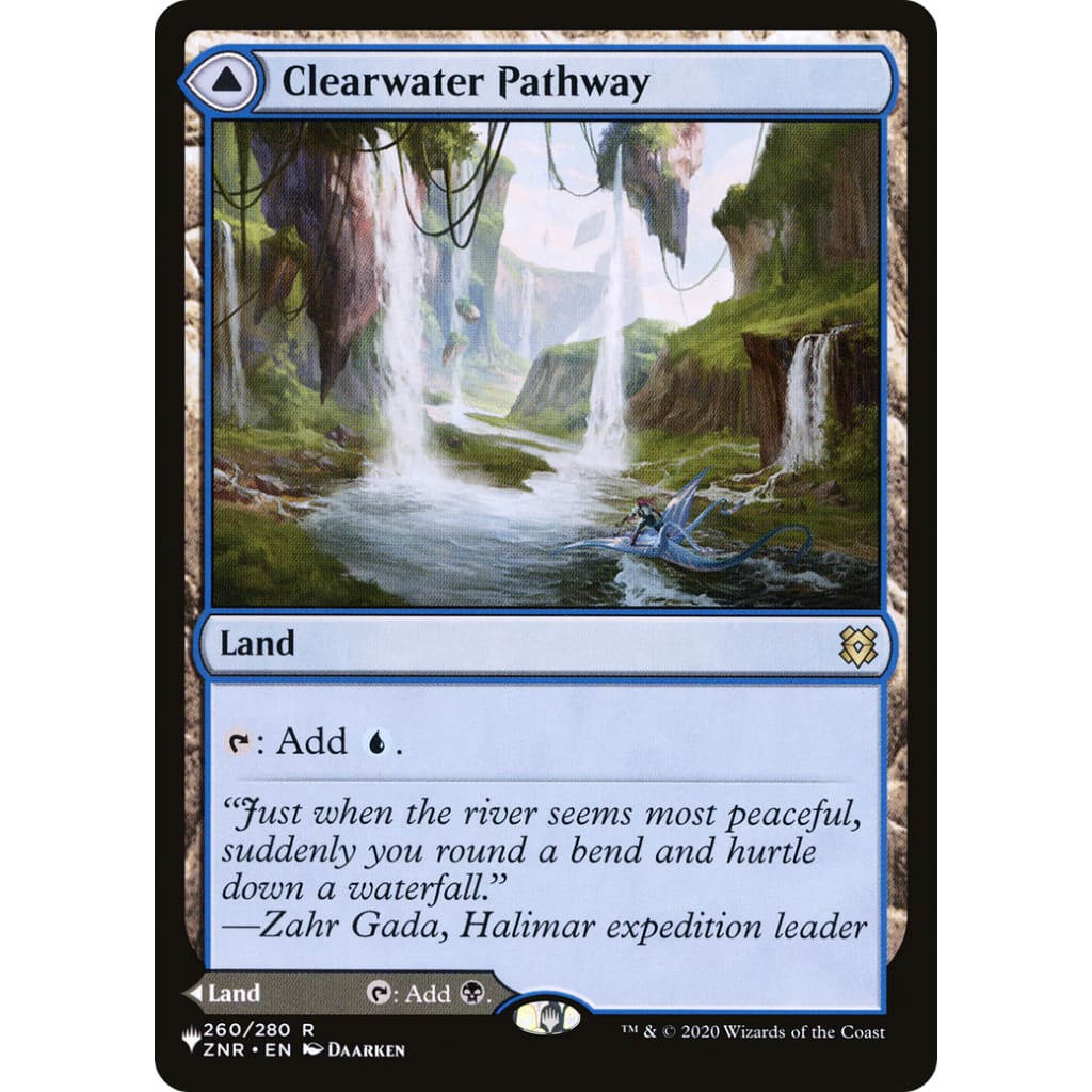 Clearwater Pathway // Murkwater (PLST-ZNR-260) - Single