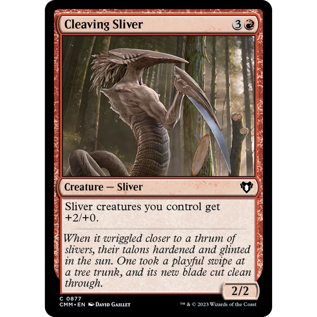 Cleaving Sliver (CMM-877) Foil - Single