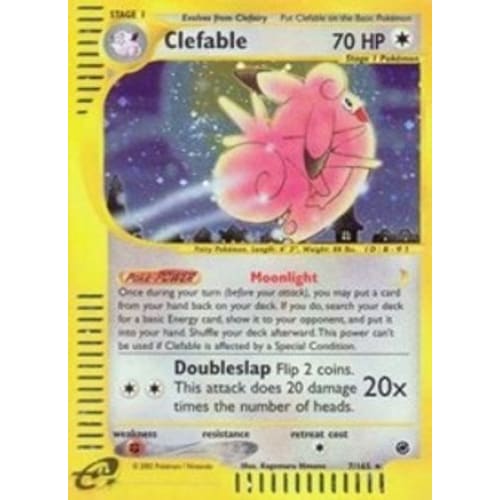 Clefable (007/165) Holo Rare Reverse Holofoil - Single