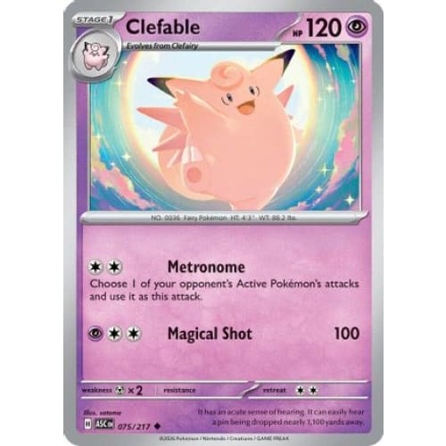 Clefable (75) Uncommon - Single