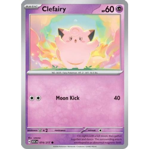 Clefairy (74) Common - Single