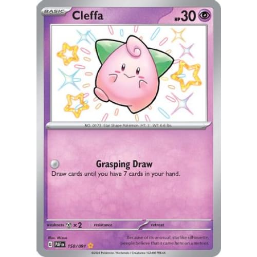 Cleffa (150) Shiny Rare Holofoil - Single