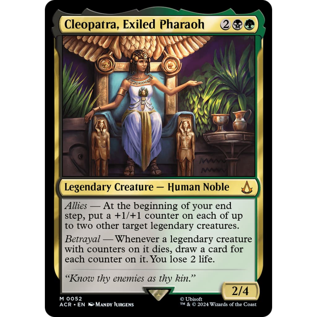 Cleopatra Exiled Pharaoh (ACR-052) Foil - Single