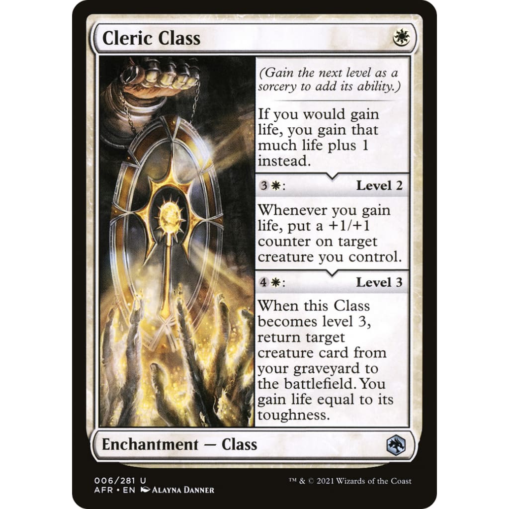 Cleric Class (AFR-006) Foil - Single