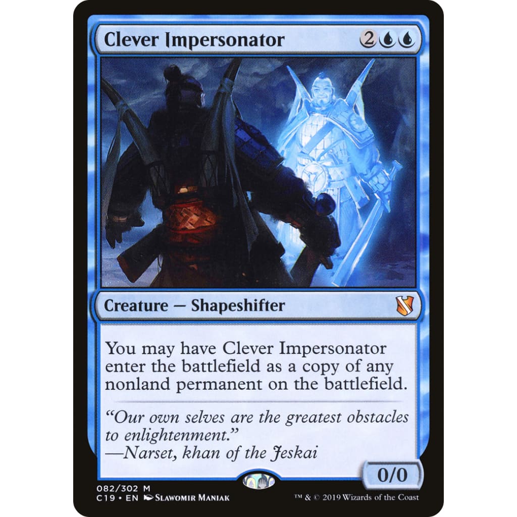 Clever Impersonator (C19-082) - Single
