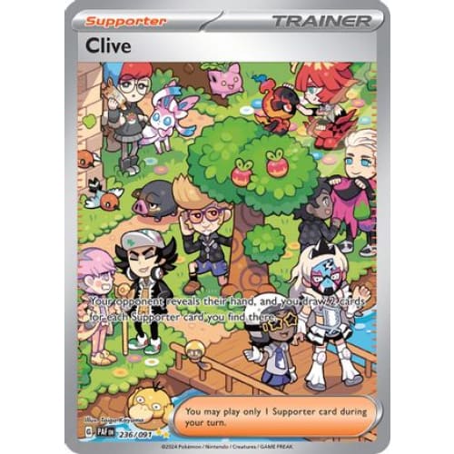 Clive (236) Special Illustration Rare Holofoil - Single