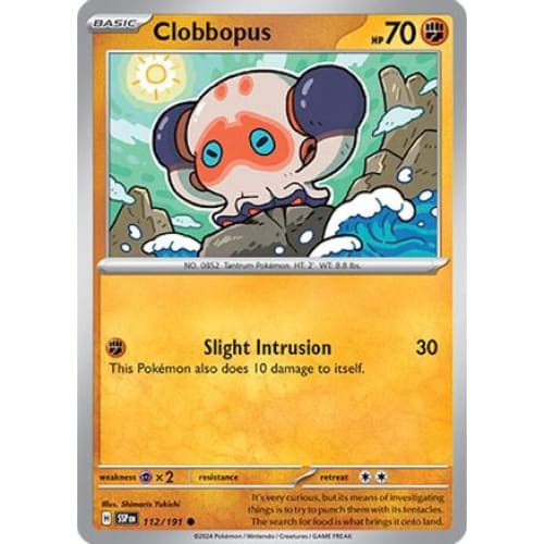 Clobbopus (112) Common Reverse Holofoil - Single