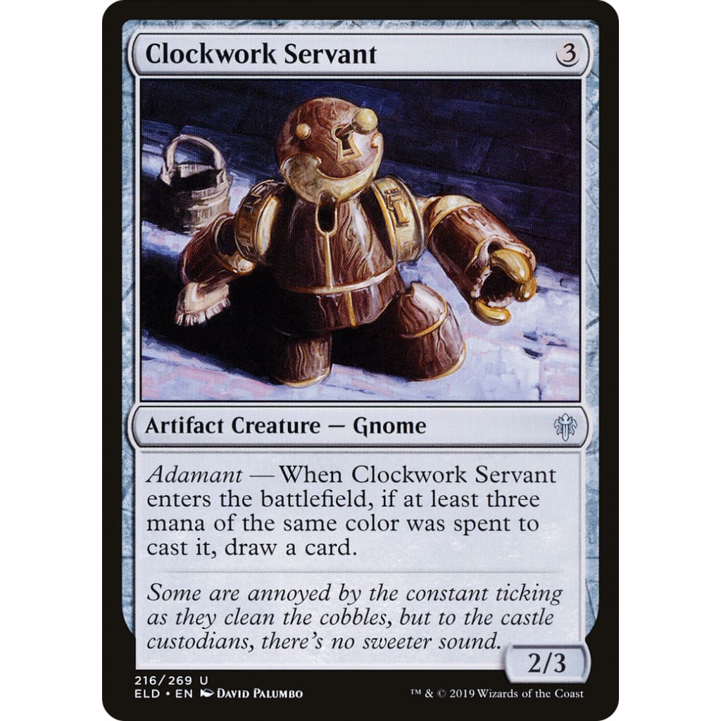 Clockwork Servant (ELD-216) Foil - Single