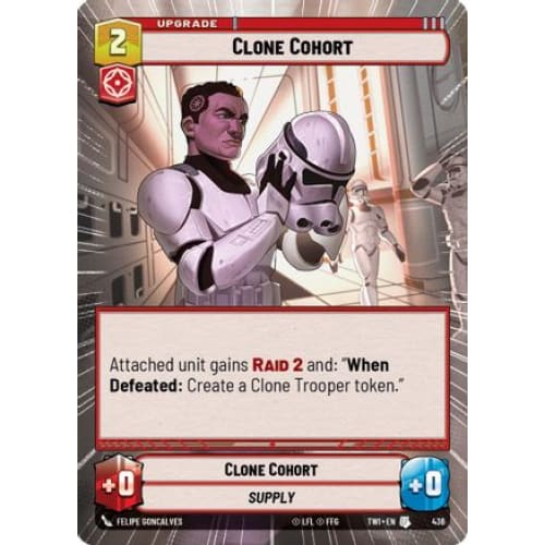 Clone Cohort (Hyperspace) (436) Foil - Single