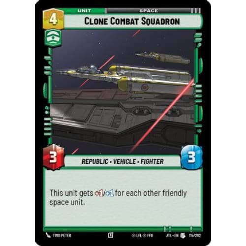 Clone Combat Squadron (115/262) - Single