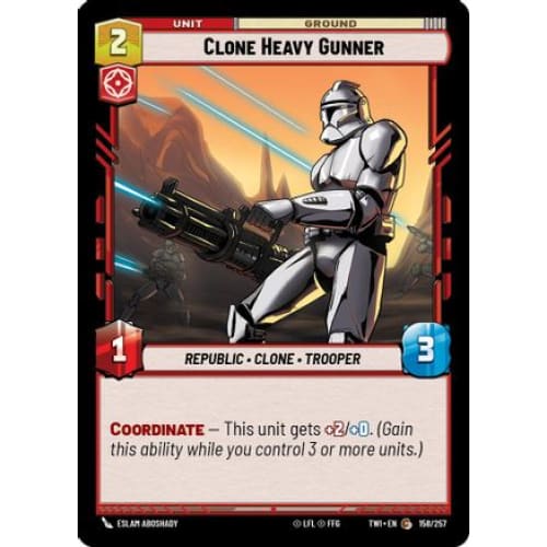 Clone Heavy Gunner (158/257) - Single