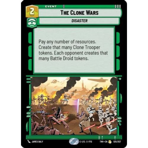 The Clone Wars (125/257) Foil - Single