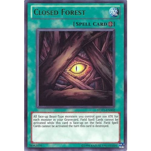 Closed Forest (5D’s Duel Transer) (YDT1-EN002) Ultra Rare