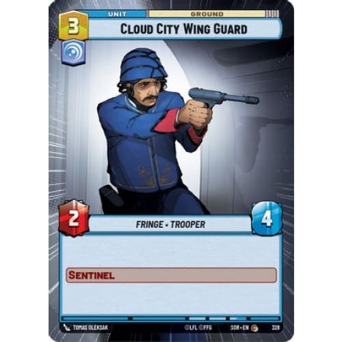 Cloud City Wing Guard (Hyperspace) (328) - Spark