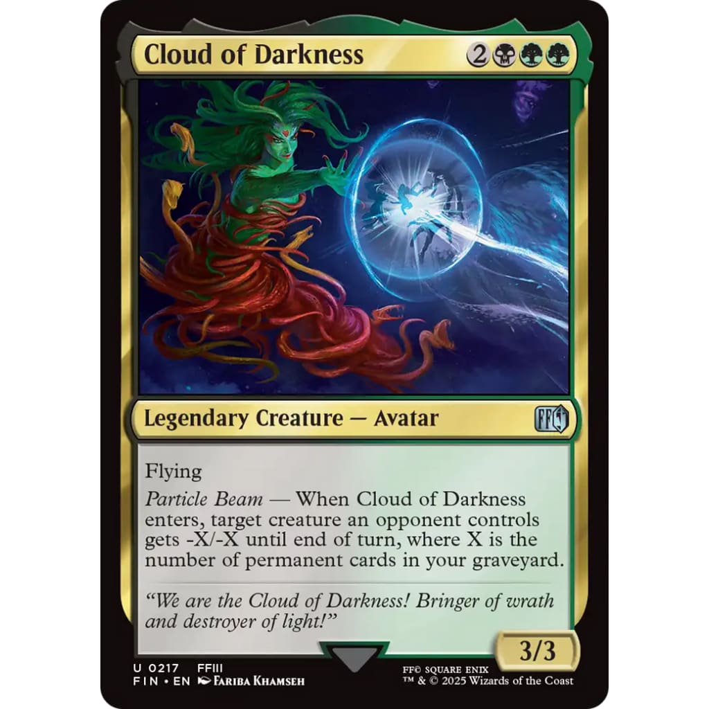 Cloud of Darkness (FIN-217) Foil - Single