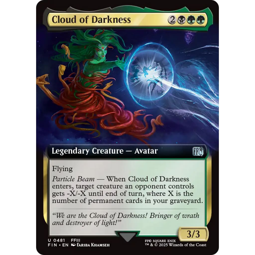 Cloud of Darkness (FIN-481): (Extended Art) - Single