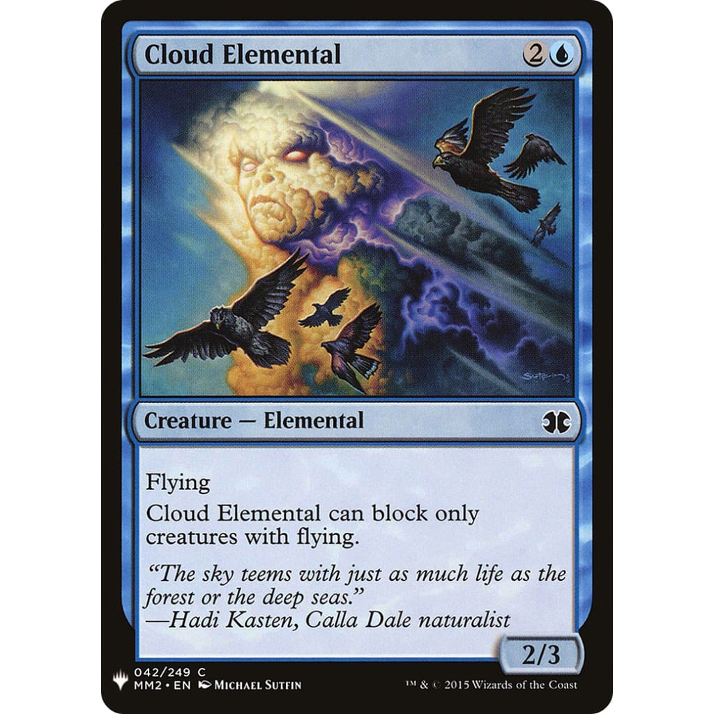 Cloud Elemental (PLST-MM2-42) - Single