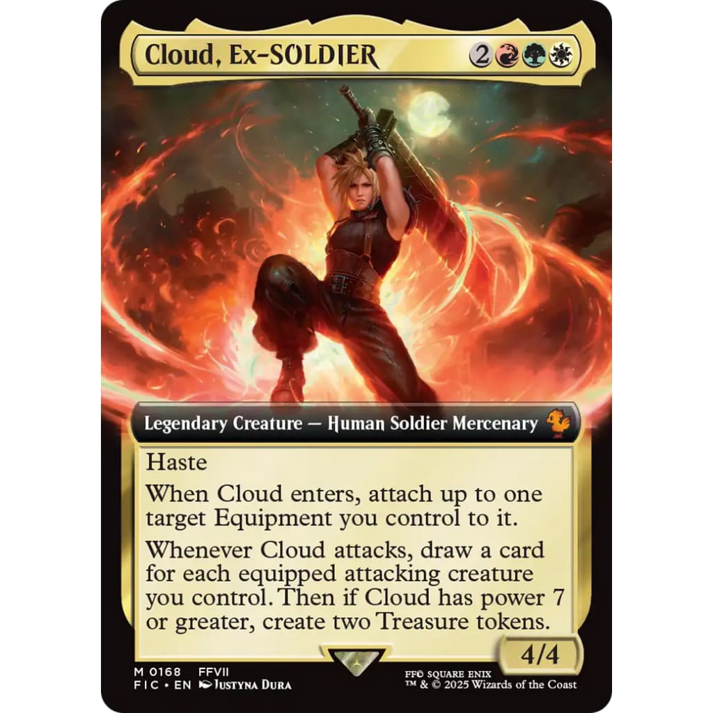 Cloud Ex-SOLDIER (Extended Art) (FIC-168): - Single