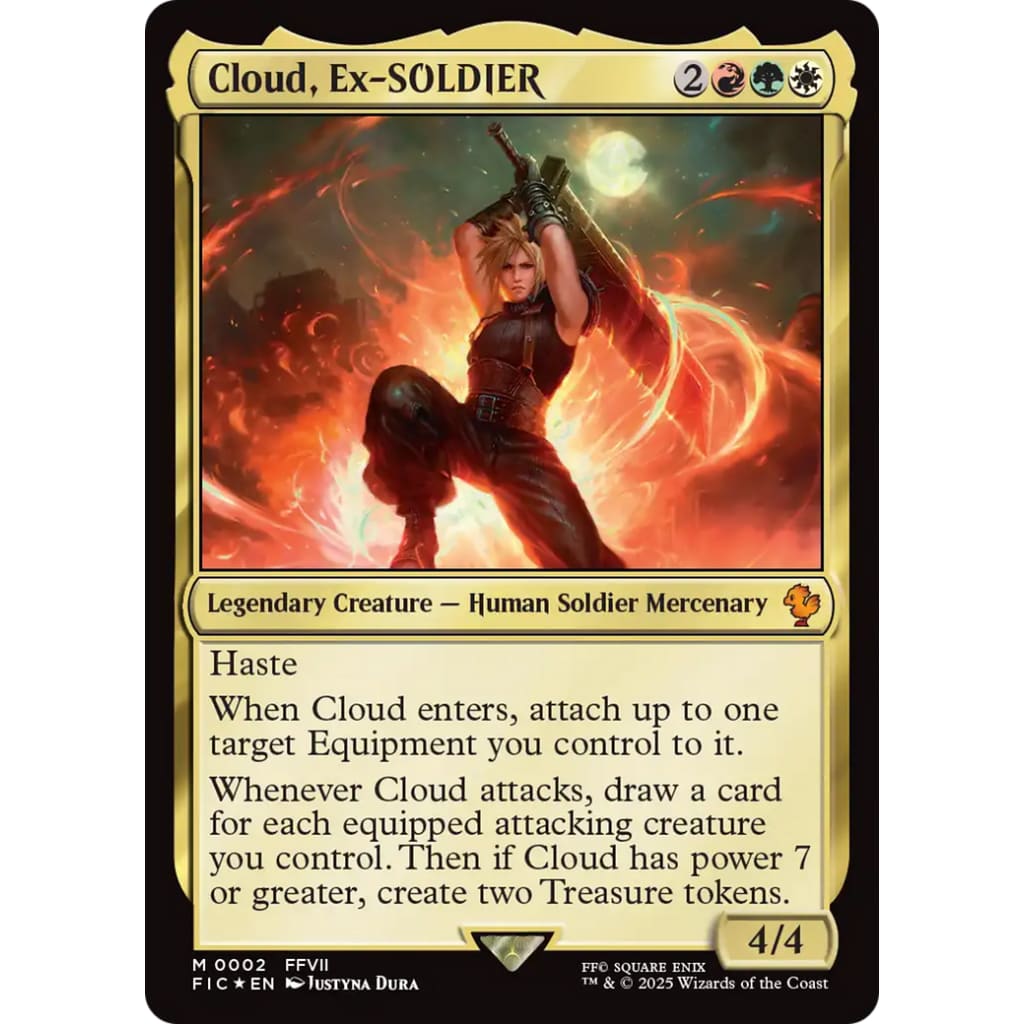 Cloud Ex-SOLDIER (FIC-002) Foil - Single