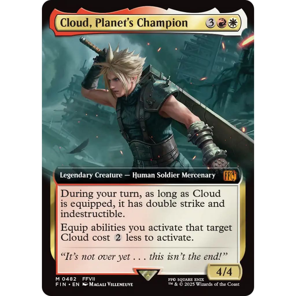 Cloud Planet’s Champion (FIN-482): (Extended Art) - Single