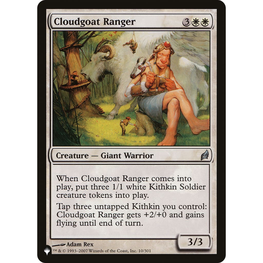 Cloudgoat Ranger (PLST-LRW-10) - Single