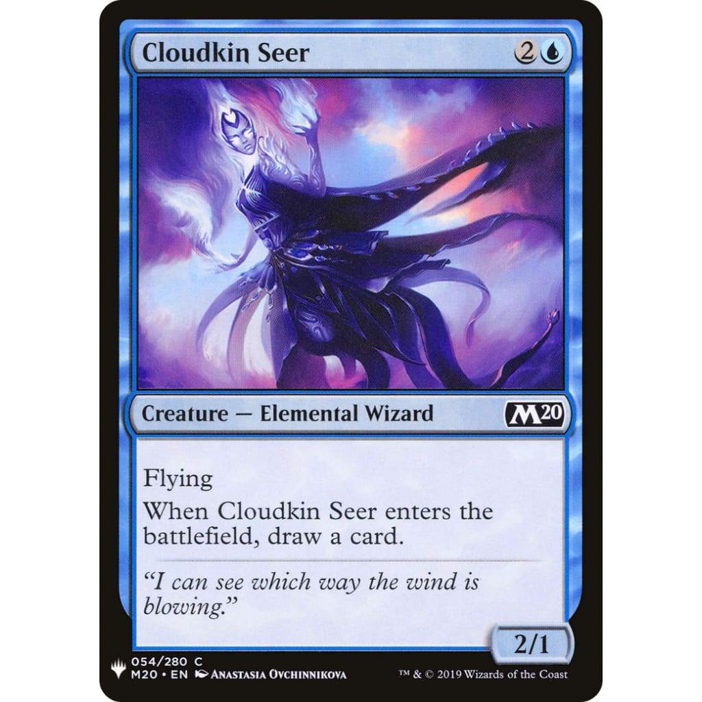 Cloudkin Seer (PLST-M20-54) - Single