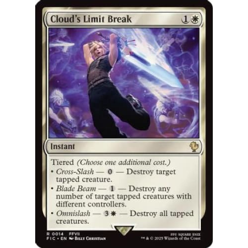Cloud’s Limit Break (Surge Foil) (FIC-014) Foil - Single