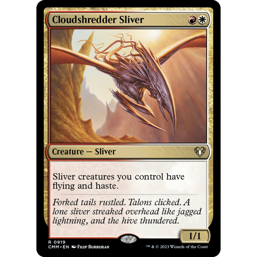 Cloudshredder Sliver (CMM-919) Foil - Single