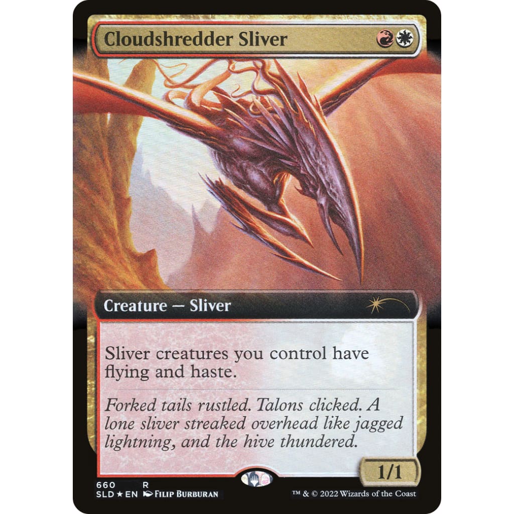 Cloudshredder Sliver (SLD-660): (Extended Art) Foil - Single