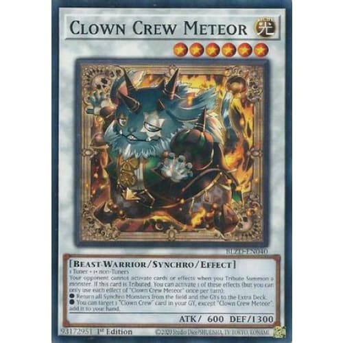 Clown Crew Meteor - BLZD-EN040 Common / Short Print 1st