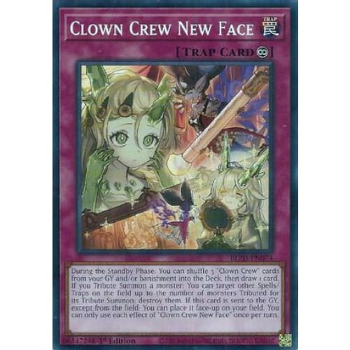 Clown Crew New Face - BLZD-EN074 Common / Short Print 1st