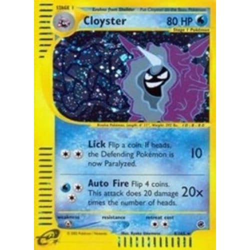 Cloyster (008/165) Holo Rare Holofoil - Single
