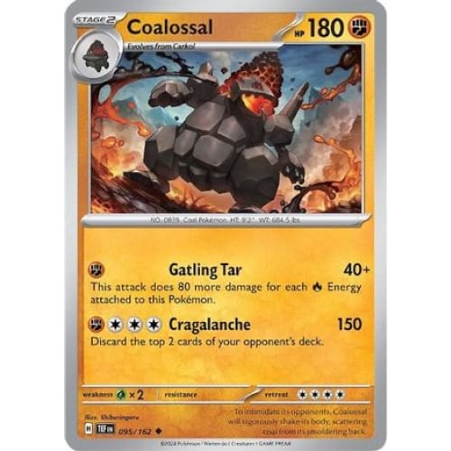 Coalossal (95) Uncommon Reverse Holofoil - Single