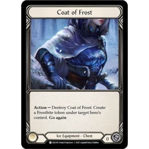Coat of Frost (TALES OF ARIA) 1st Edition Cold Foil - Single
