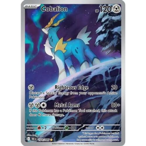 Cobalion - 144/086 (144) Illustration Rare Holofoil - Single