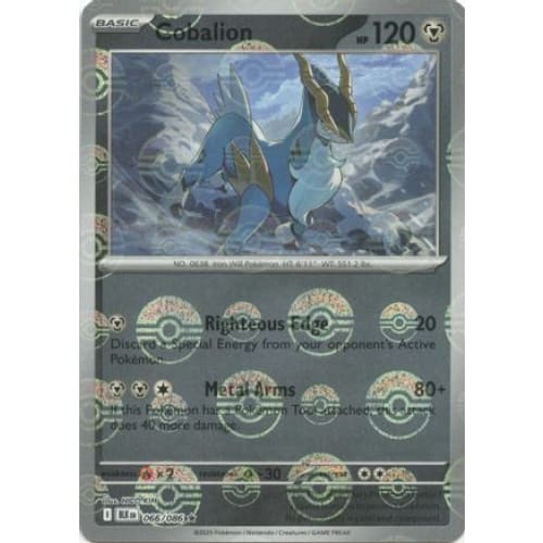 Cobalion (Poke Ball Pattern) (66) Rare Classic Holofoil