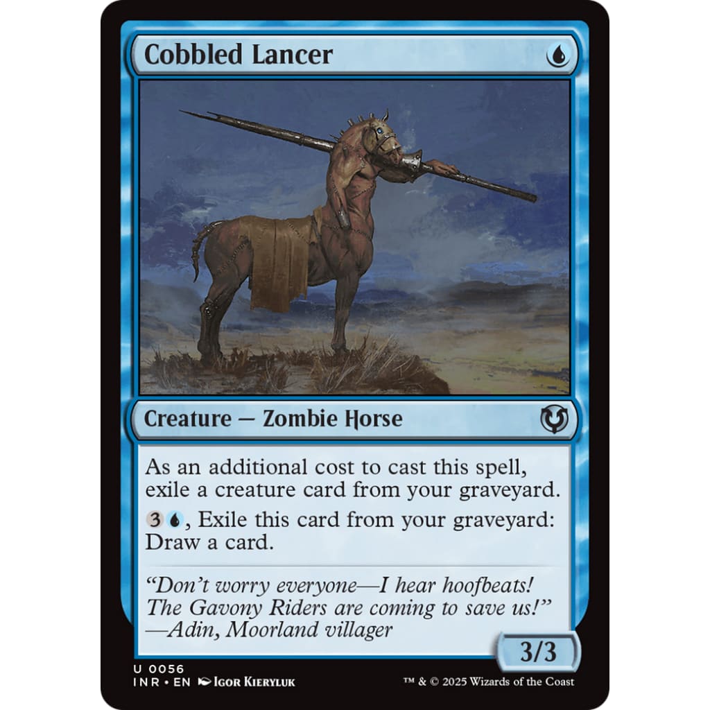 Cobbled Lancer (INR-056) - Single