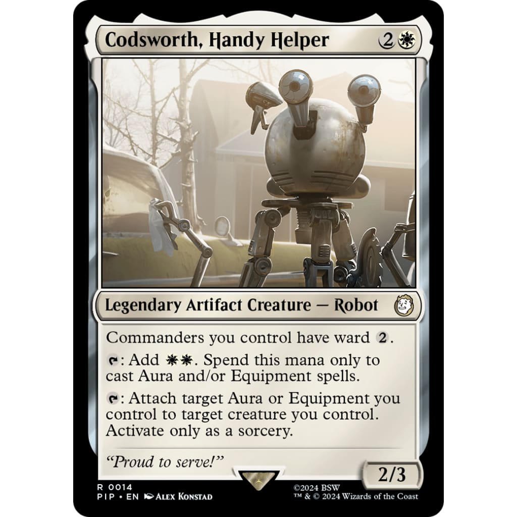 Codsworth Handy Helper (PIP-014) Foil - Single