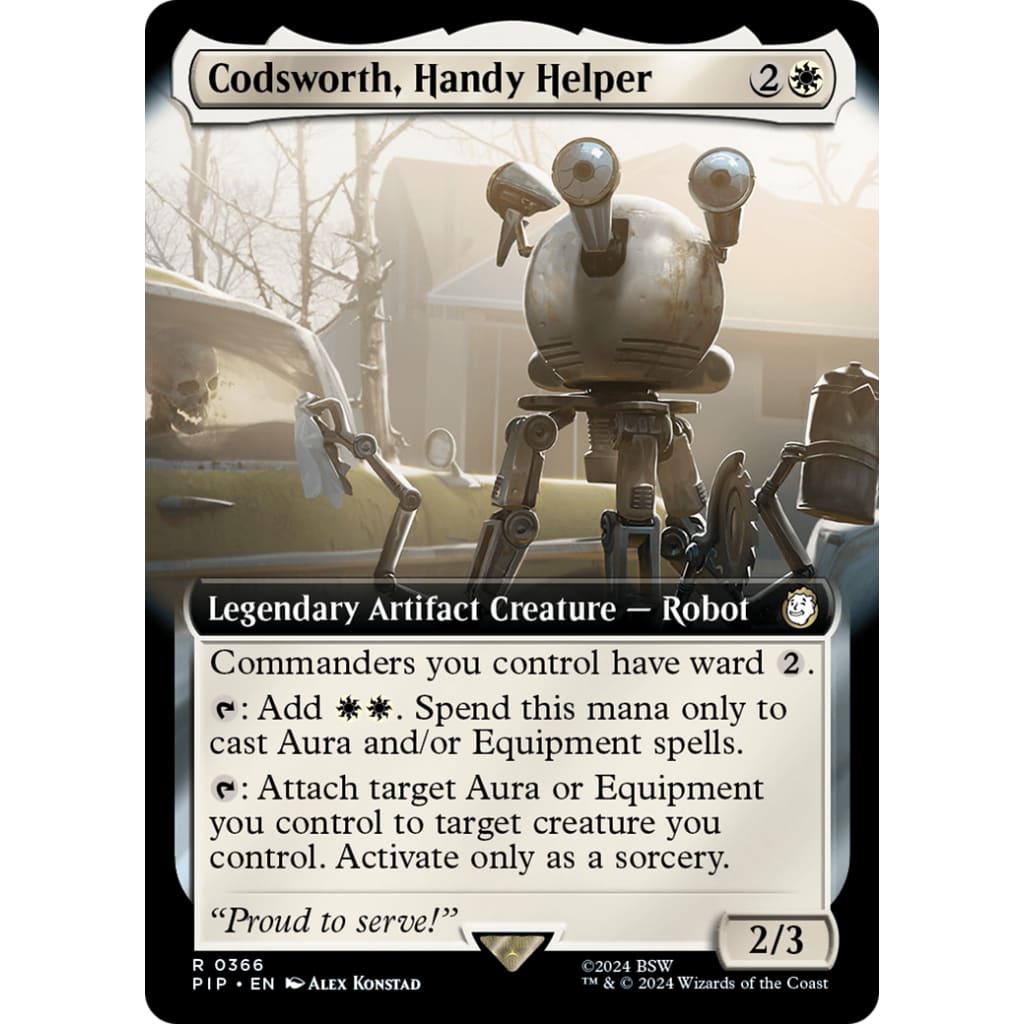 Codsworth Handy Helper (PIP-366): (Extended Art) - Single