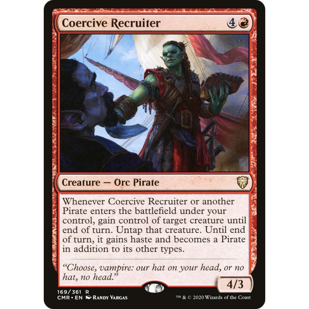 Coercive Recruiter (CMR-169) Foil - Single