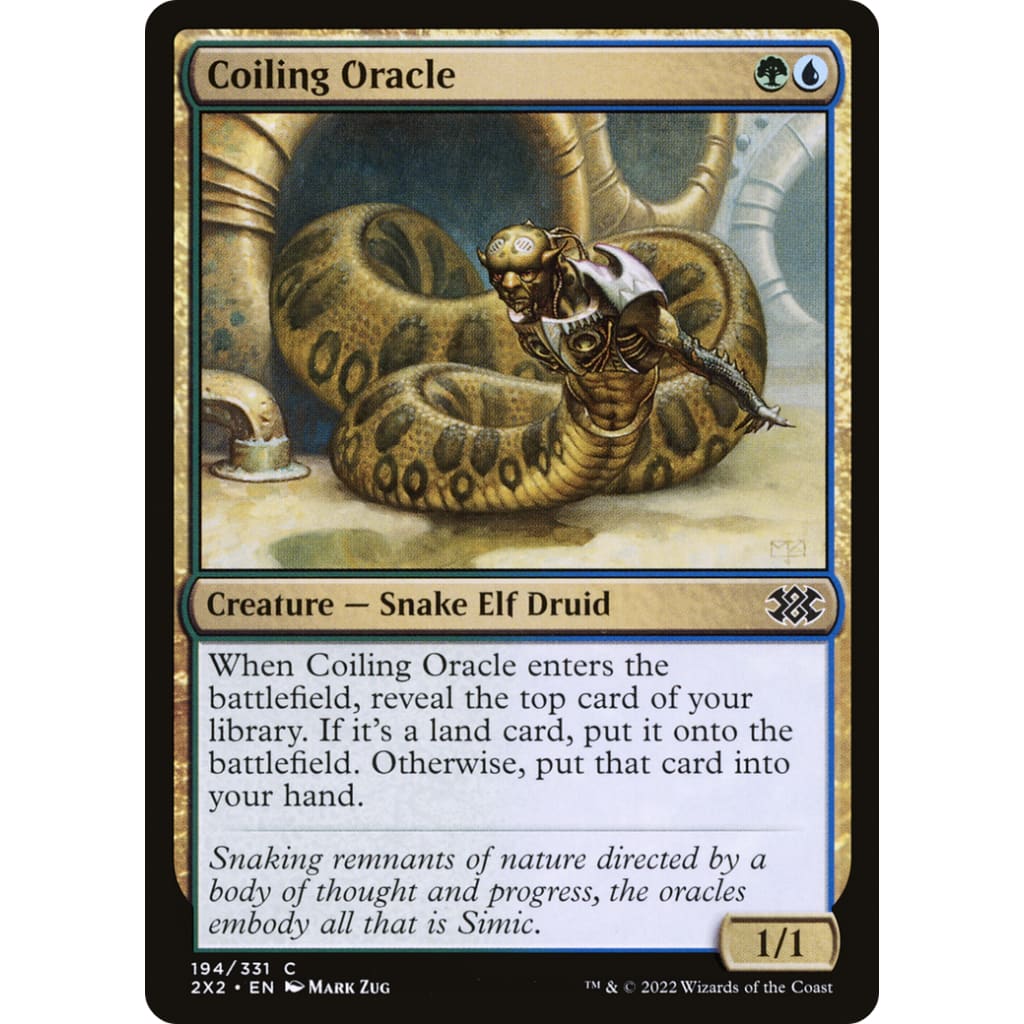 Coiling Oracle (2X2-194) Foil - Single
