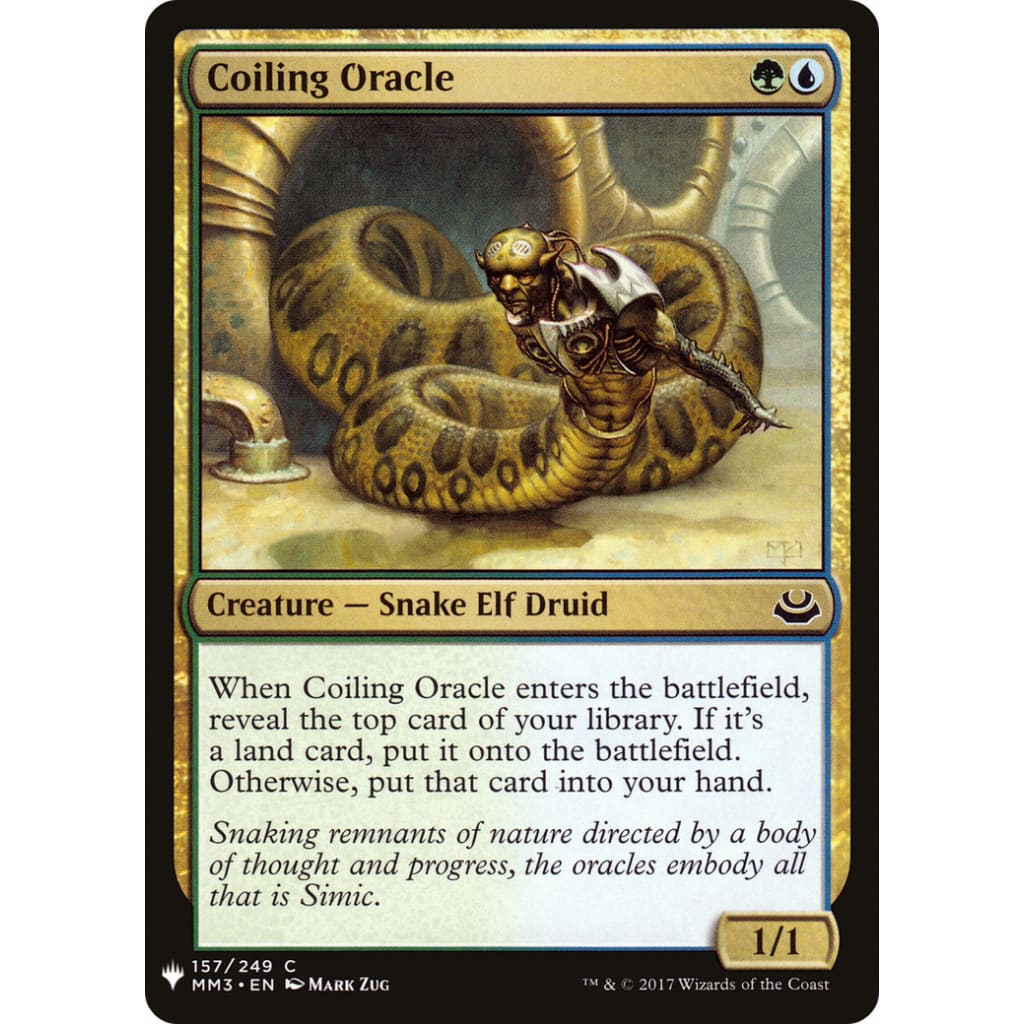 Coiling Oracle (PLST-MM3-157) - Single