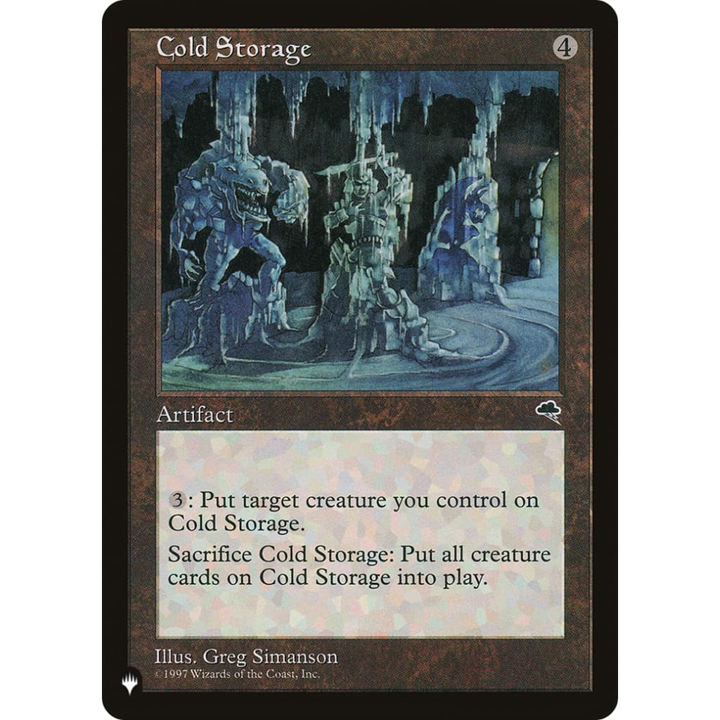 Cold Storage (PLST-TMP-280) - Single