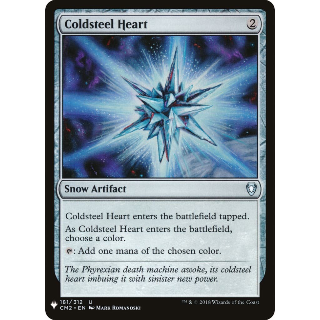 Coldsteel Heart (PLST-CM2-181) - Single