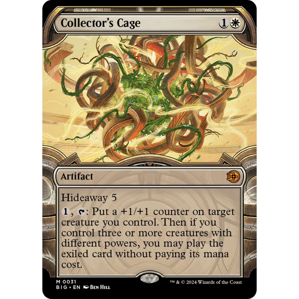 Collector’s Cage (BIG-031): (Showcase) (Borderless) - Single
