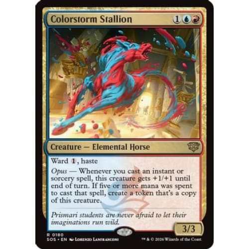 Colorstorm Stallion (SOS-180) - Single