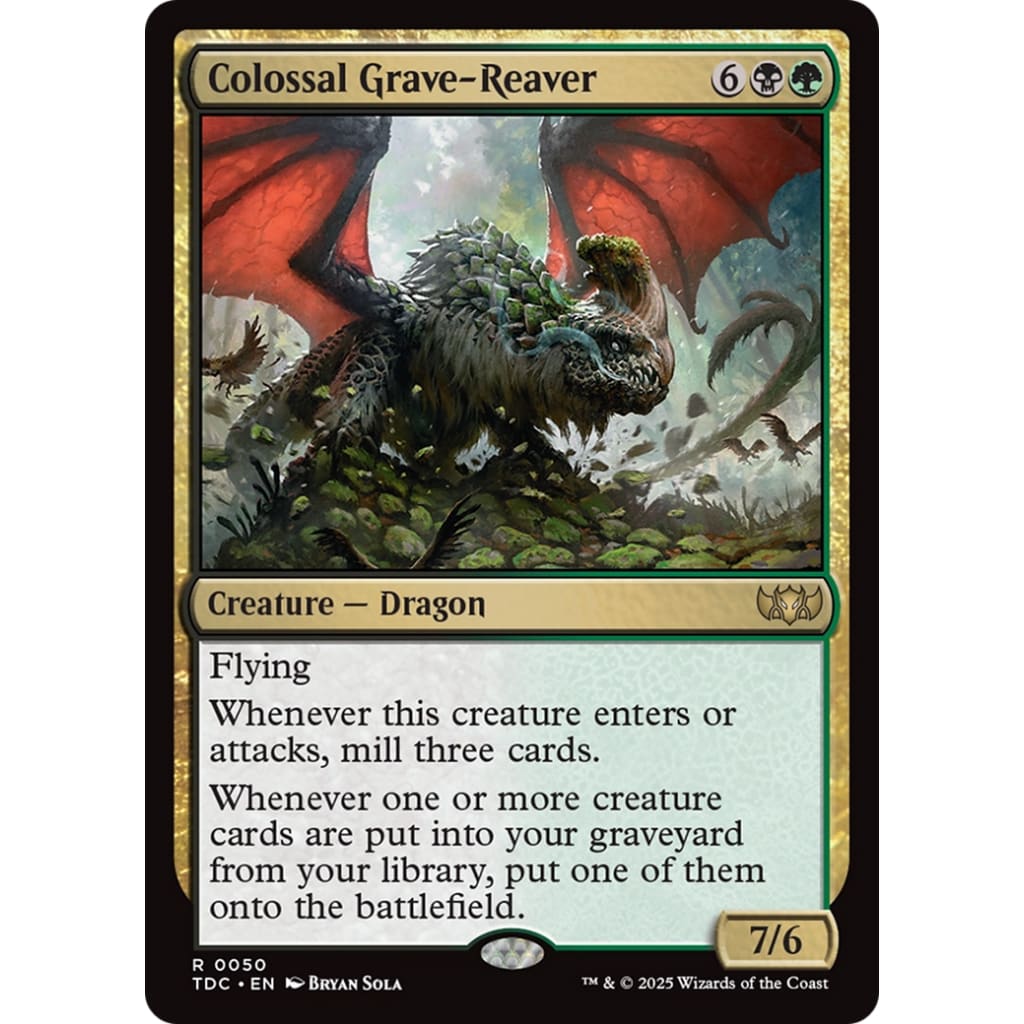 Colossal Grave-Reaver (TDC-050) - Single